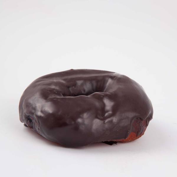 Berlina de chocolate negro sin gluten