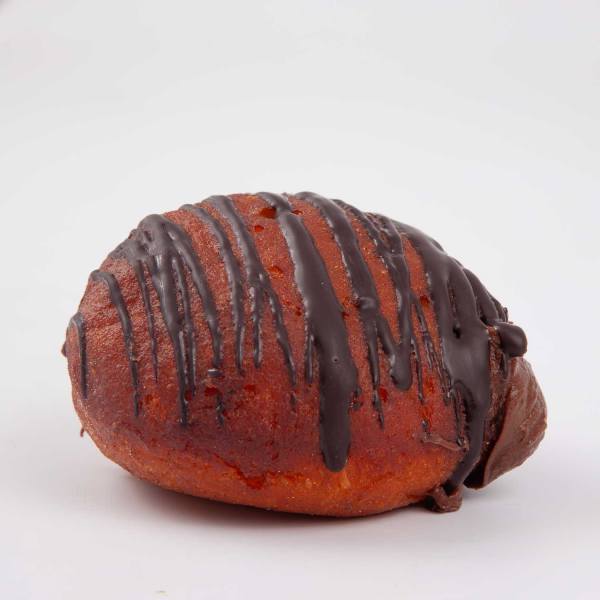 Berlina rellena de chocolate sin gluten