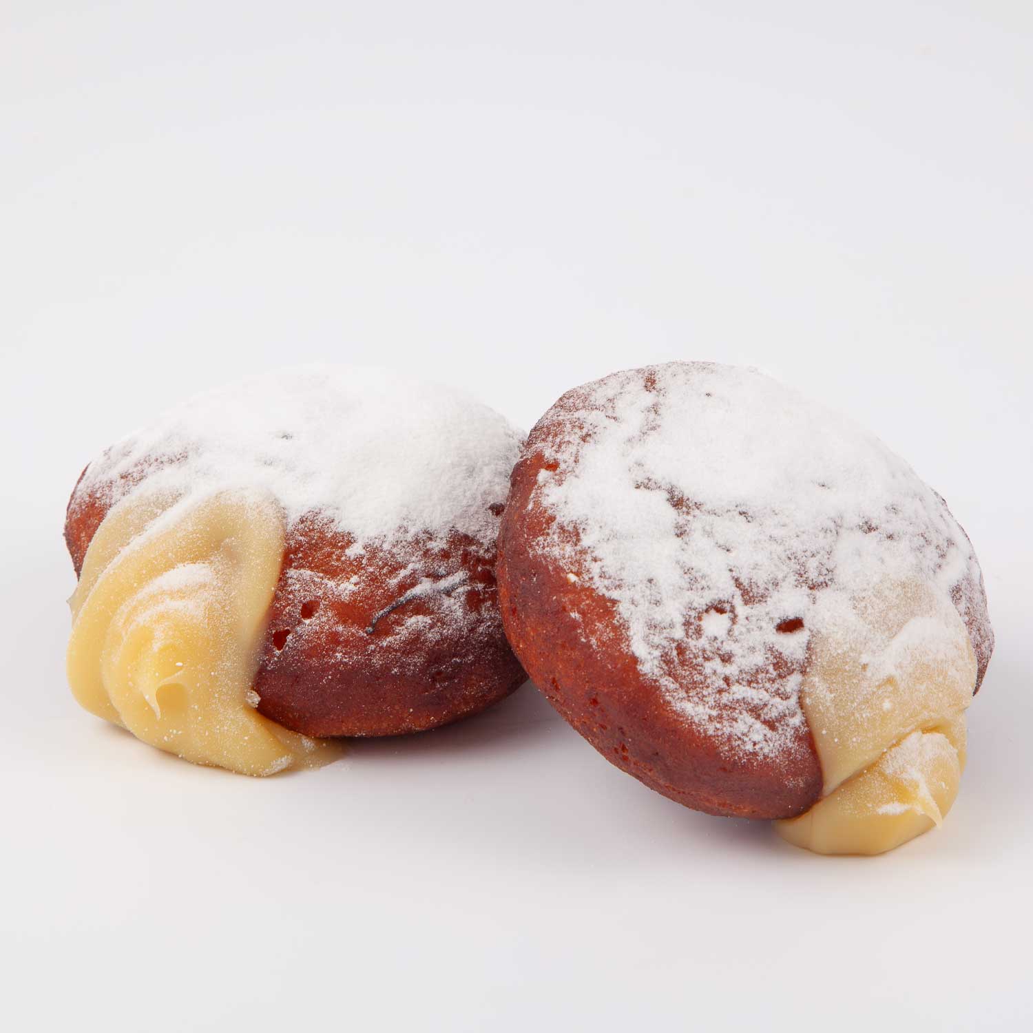 Berlina rellena de crema sin gluten