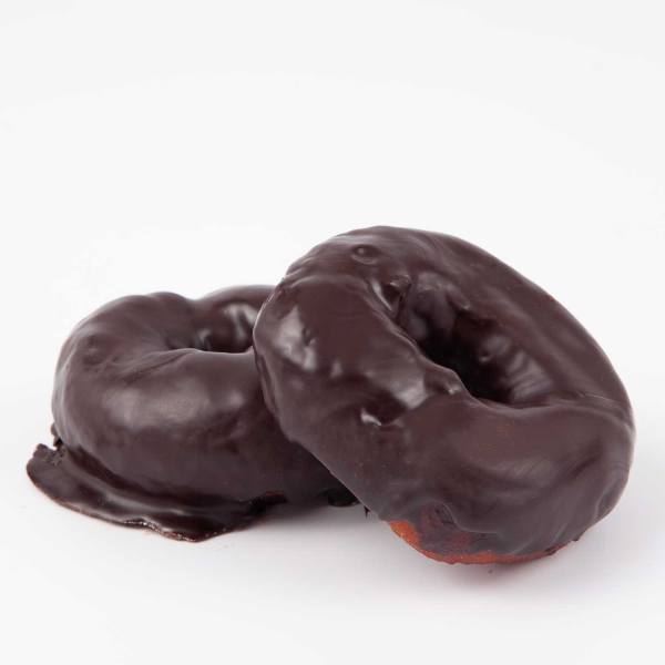 Berlinas de chocolate negro sin gluten